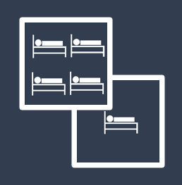 Vierbettzimmer mit Bitte um Einzelzimmer für 550 €